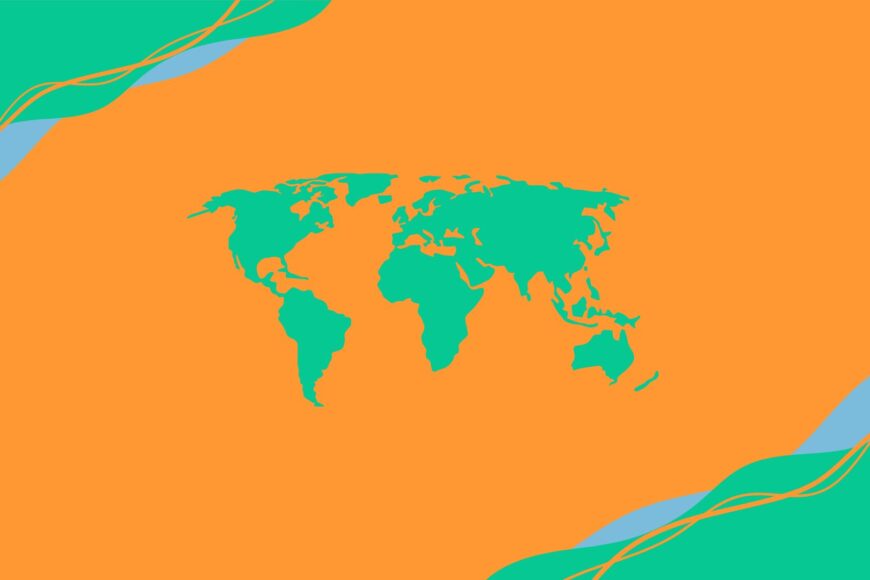Carte du monde illustrant les enjeux géographiques essentiels pour l'épreuve du Brevet Histoire Géographie.